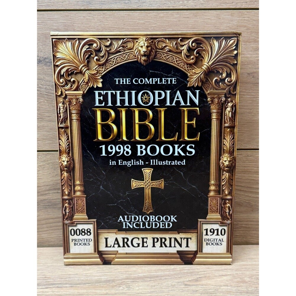 The Complete Ethiopian Bible 1998 Books Large Print Illustrated HC 2026 English